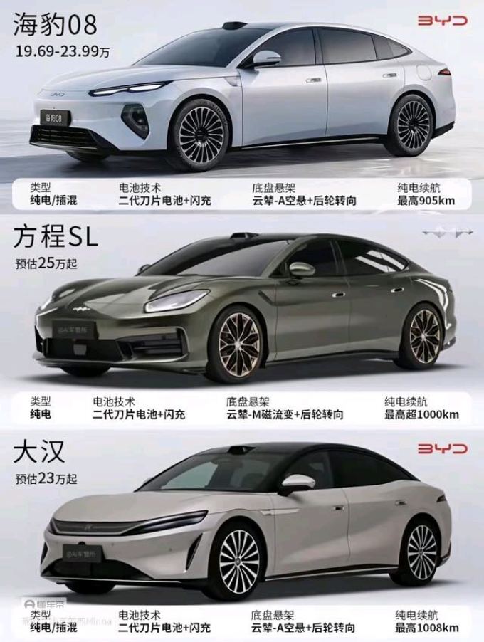 比亚迪新能源车