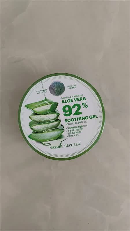 自然乐园芦荟胶，不止补水？