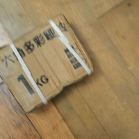 5.5包邮的1KG哑铃×2开箱