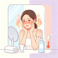 涂了护肤品之后脸上发热，是正常现象还是皮肤在求救？