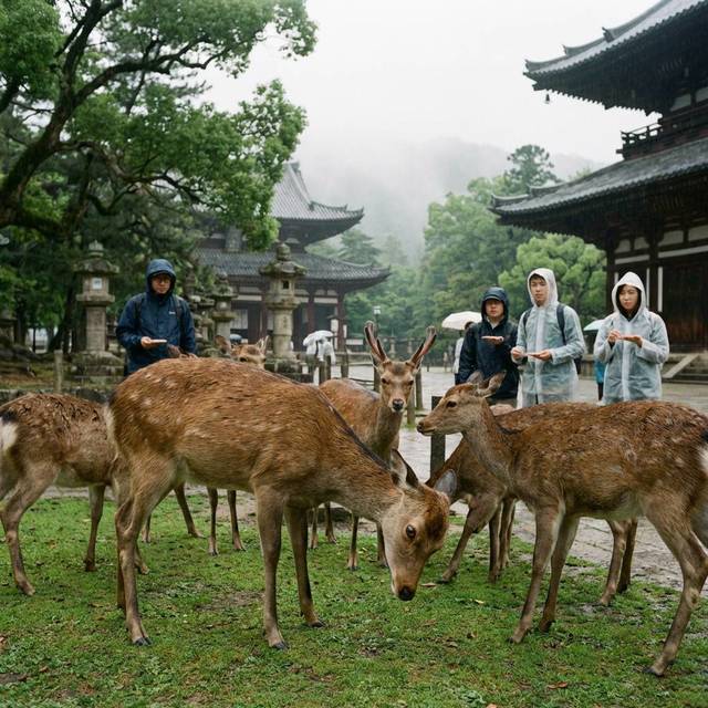 去年171人被咬创纪录！奈良小鹿看似呆萌，实际比狗还凶