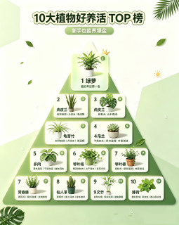 新手养花别乱买🔥10种懒人绿植，养死算我输！