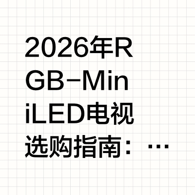 2026年RGB-MiniLED电视选购指南：创维A9H全能高端客厅游戏电视优选2026年高端大屏市场中，85英寸电视成为改善型家装、影音、主机游戏的主流选择。如今消费者选购高端电视，不再只看硬件参数