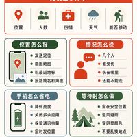徒步怎么求救和报位置？