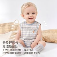 夏日宝宝本命衣！Oakmont无袖薄款三角包屁衣✨