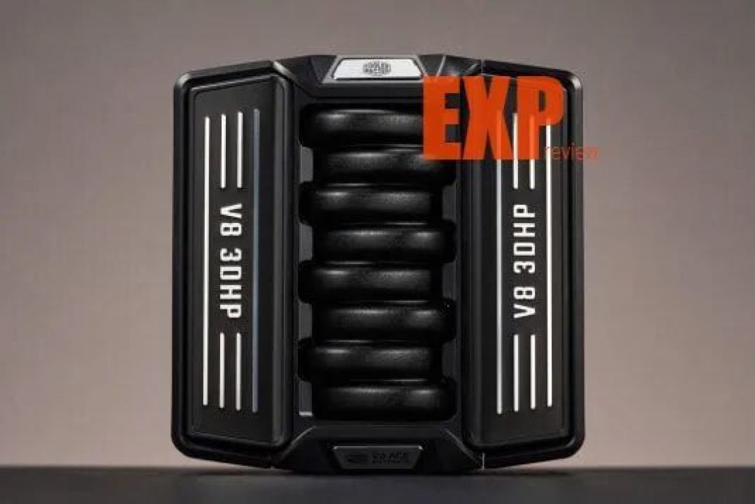 酷冷至尊V8 ACE 3DHP散热器评测：把V8发动机装到电脑里