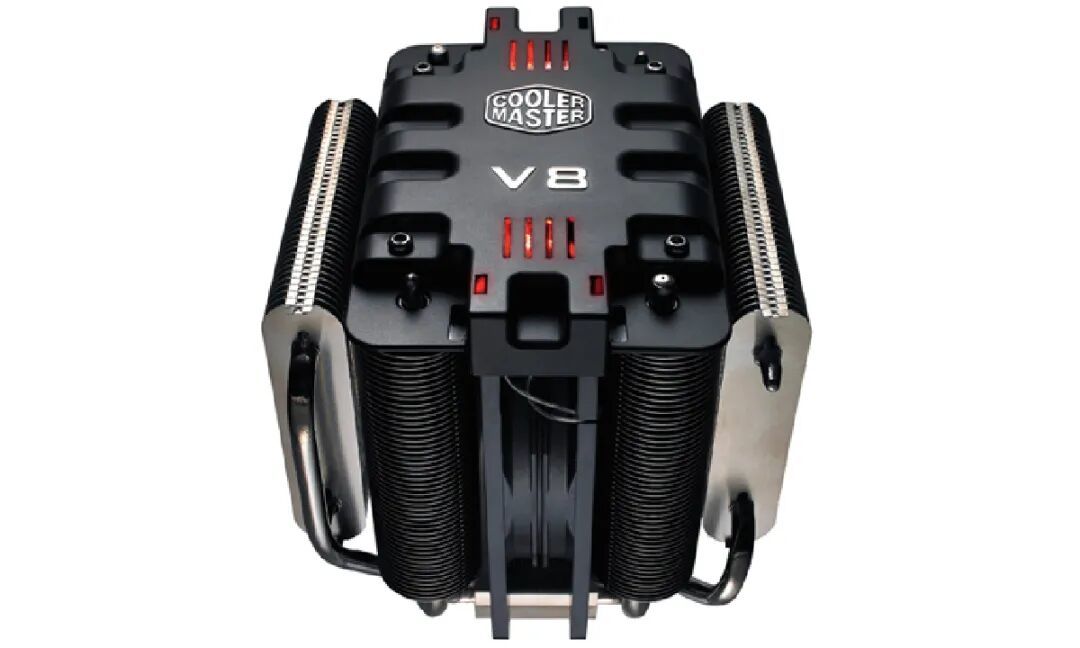 酷冷至尊V8 ACE 3DHP散热器评测：把V8发动机装到电脑里