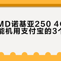 功能机装支付宝是坑：诺基亚250 4G扫码支付3大致命缺陷
