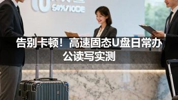 告别卡顿！高速固态U盘日常办公读写实测