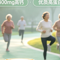 高钙强韧骨骼，牧场邻居 0 乳糖奶粉稳住骨密度，步履轻盈有力量