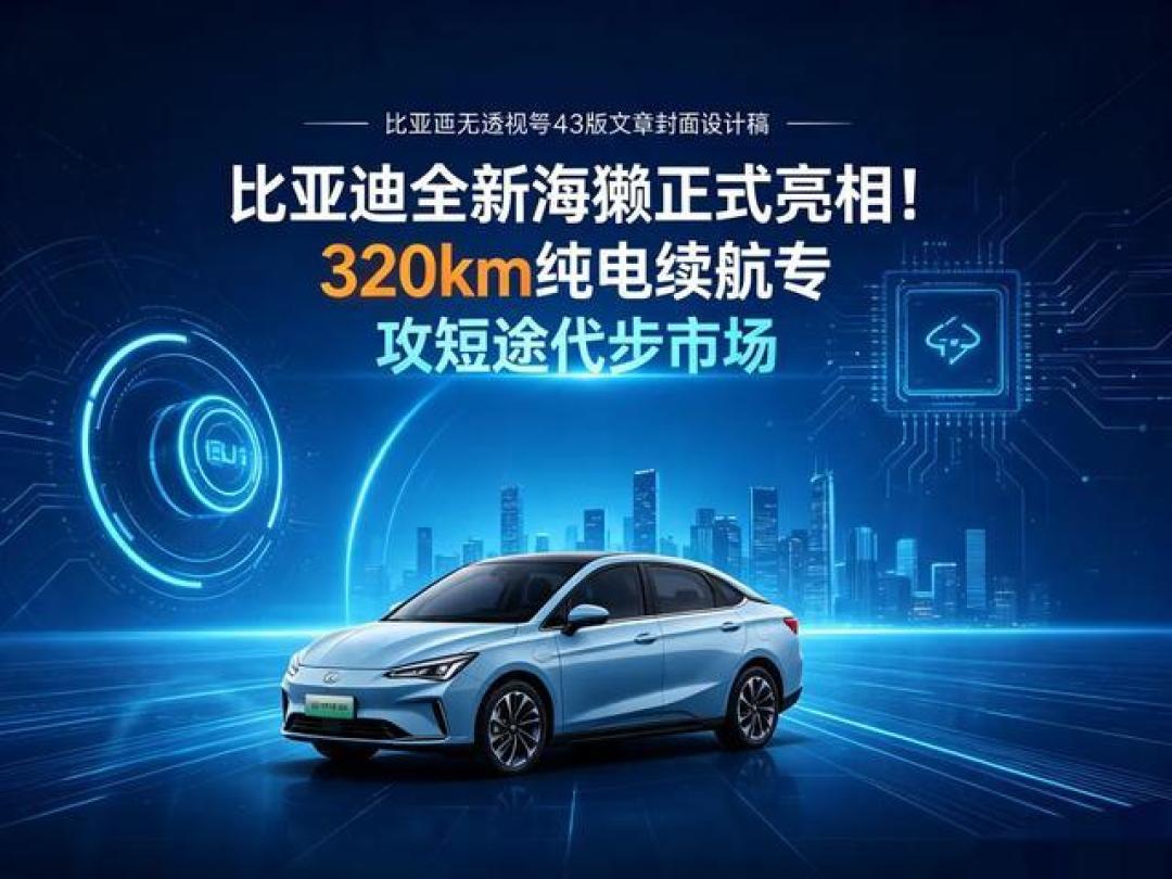 续航320km，比亚迪海獭不打价格战，用产品力硬刚日本K-Car