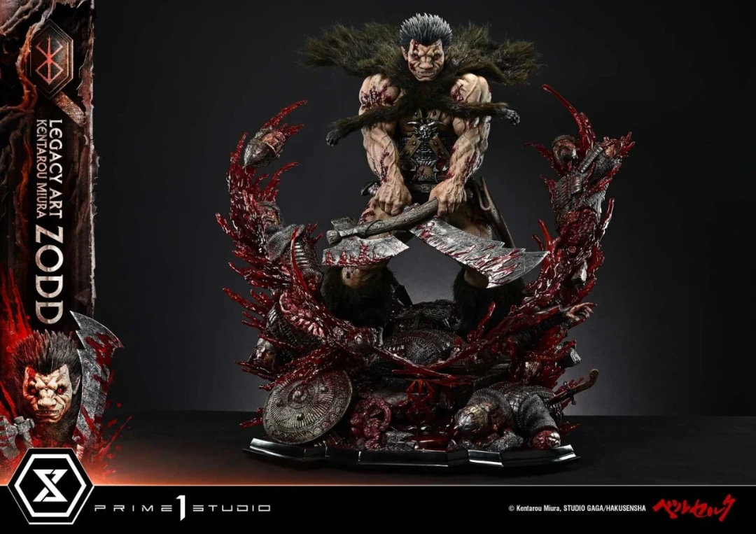 Prime 1 Studio Legacy Art「三浦建太郎」系列 《剑风传奇》佐德 Zodd