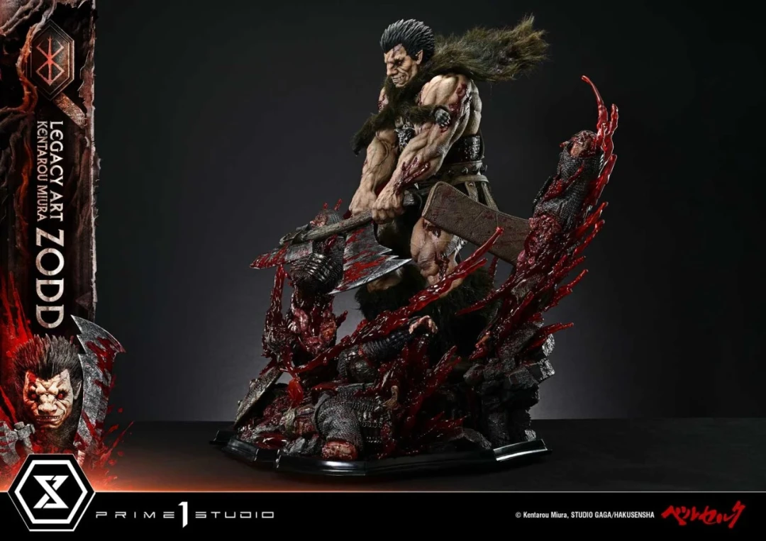 Prime 1 Studio Legacy Art「三浦建太郎」系列 《剑风传奇》佐德 Zodd