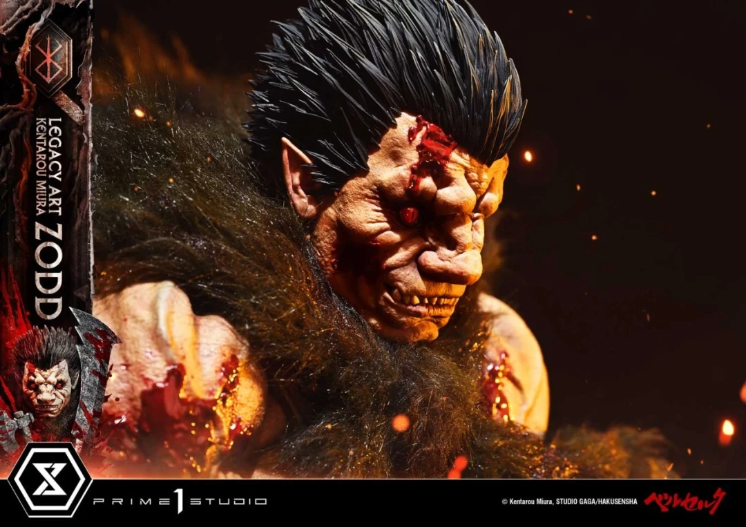 Prime 1 Studio Legacy Art「三浦建太郎」系列 《剑风传奇》佐德 Zodd