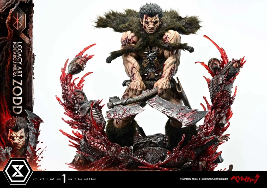 Prime 1 Studio Legacy Art「三浦建太郎」系列 《剑风传奇》佐德 Zodd