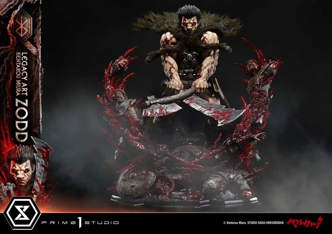 Prime 1 Studio Legacy Art「三浦建太郎」系列 《剑风传奇》佐德 Zodd