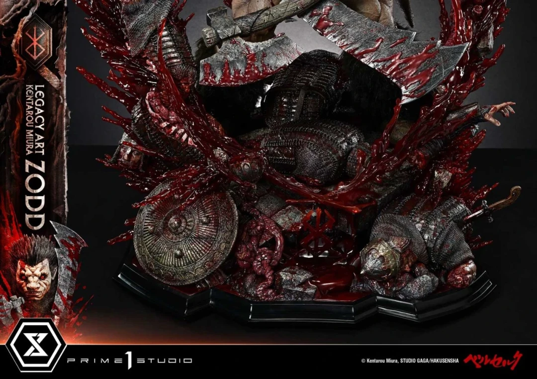 Prime 1 Studio Legacy Art「三浦建太郎」系列 《剑风传奇》佐德 Zodd