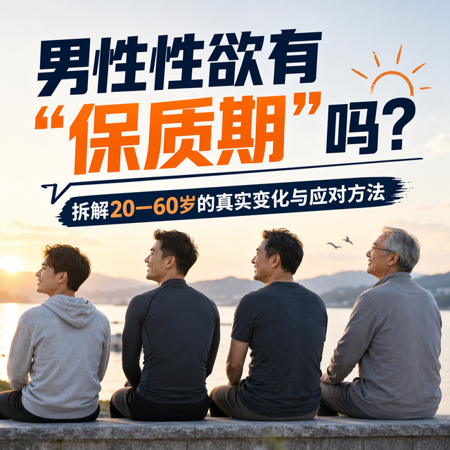 男性性欲有“保质期”吗？拆解20—60岁的真实变化与应对方法