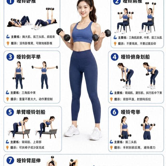 哑铃买错=白花钱：新手选哑铃的3个避坑指南，在家练出好身材