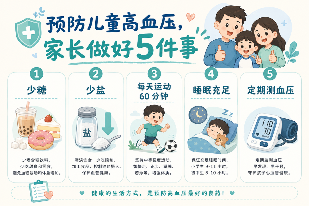 孩子也会得高血压？超30%儿童血压异常，“老年病”正在提前到来
