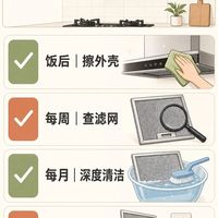 油烟机滤网油垢怎么清？不用拆不用刷，泡沫一喷油污自动掉，10分钟搞定