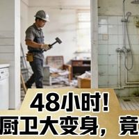 传统厨卫翻新要15天，装配式只要48小时，怎么做到的？