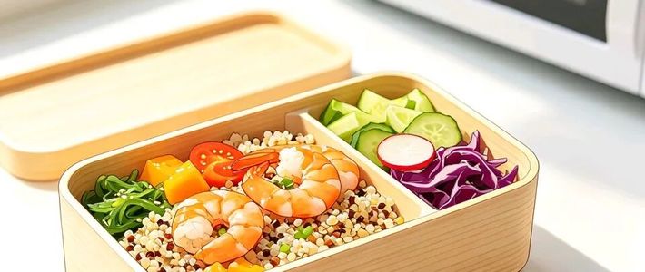 午休排队热饭崩溃？我直接带冷食便当，同事追着问配方