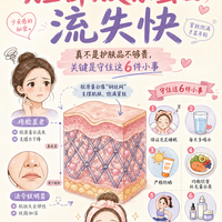 脸垮不怪护肤品！6件小事偷偷拆走胶原蛋白