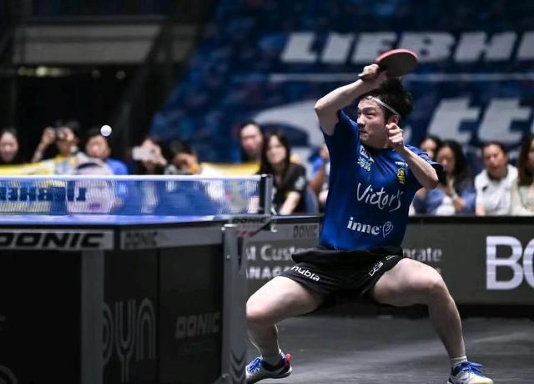 樊振东低调入队，新东家杜塞尔多夫高调晒出117冠震撼履历
