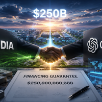 英伟达担保OpenAI两千五百亿，市值蒸发让位苹果