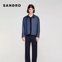 新品首降！法式极简氛围感封神｜SANDRO2026夏季男士短款夹克✨