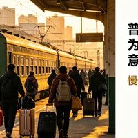 别盲目追捧高铁，对普通人来说，普速火车才是最适合的出行方式