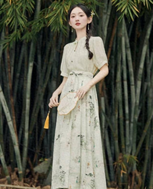 打破汉服只能拍照的尴尬！马面裙+日常单品，穿出三季好质感