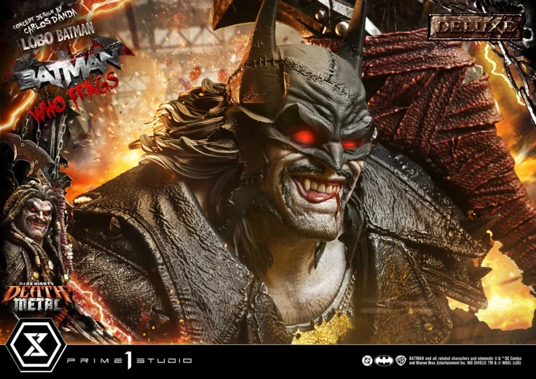 Prime 1 Studio Museum Masterline《暗夜：死亡金属》暴狼蝙蝠侠