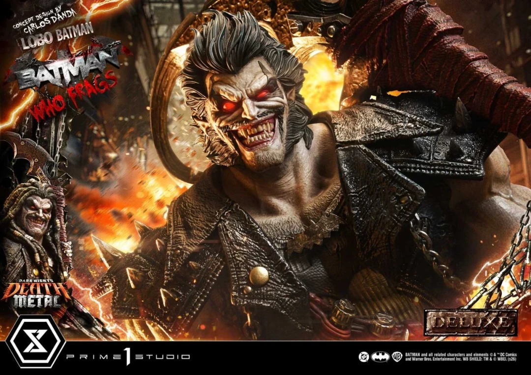 Prime 1 Studio Museum Masterline《暗夜：死亡金属》暴狼蝙蝠侠