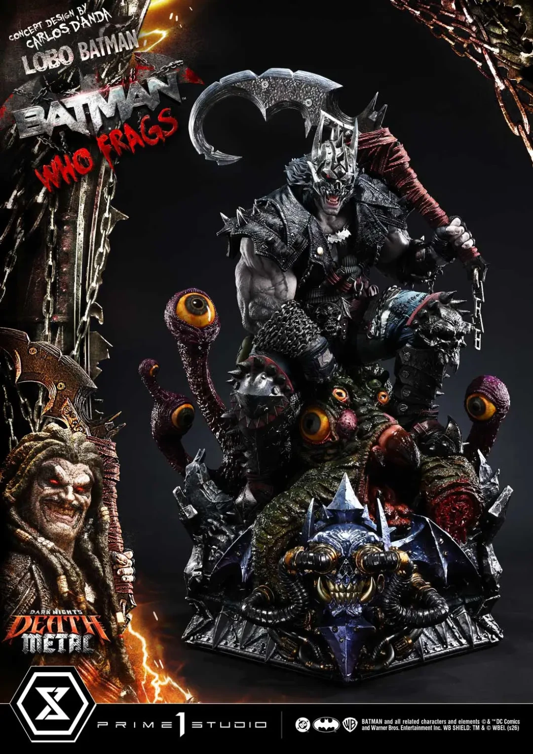 Prime 1 Studio Museum Masterline《暗夜：死亡金属》暴狼蝙蝠侠