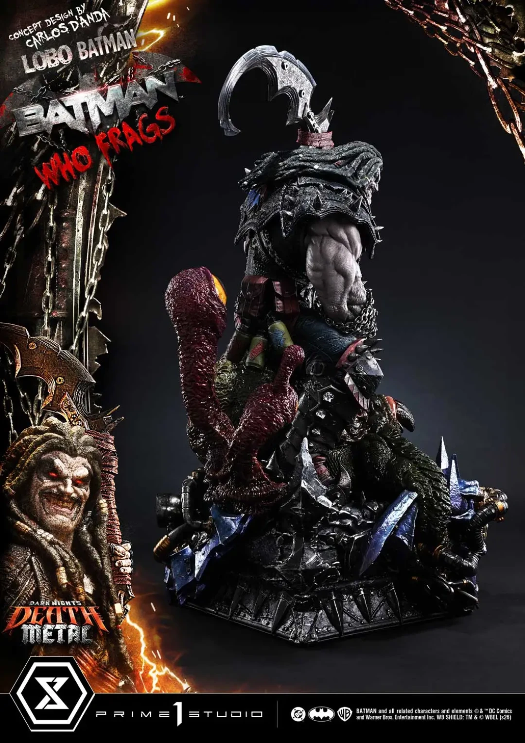 Prime 1 Studio Museum Masterline《暗夜：死亡金属》暴狼蝙蝠侠