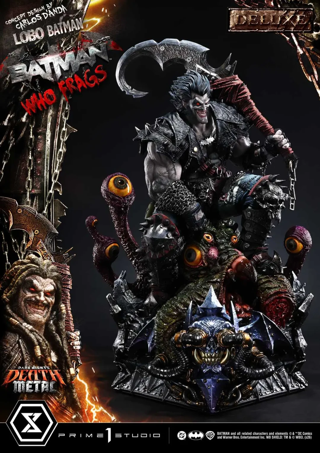 Prime 1 Studio Museum Masterline《暗夜：死亡金属》暴狼蝙蝠侠