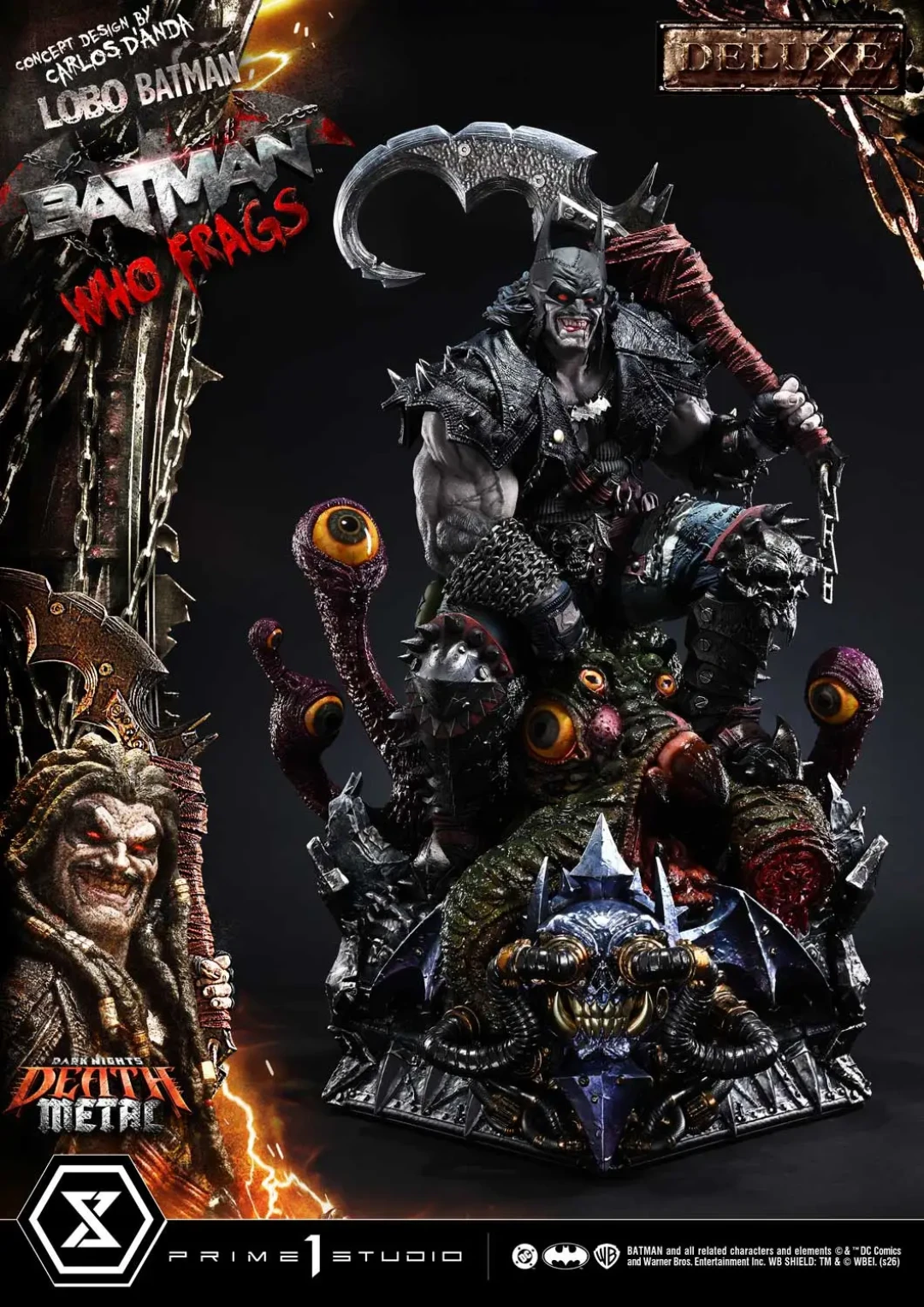 Prime 1 Studio Museum Masterline《暗夜：死亡金属》暴狼蝙蝠侠