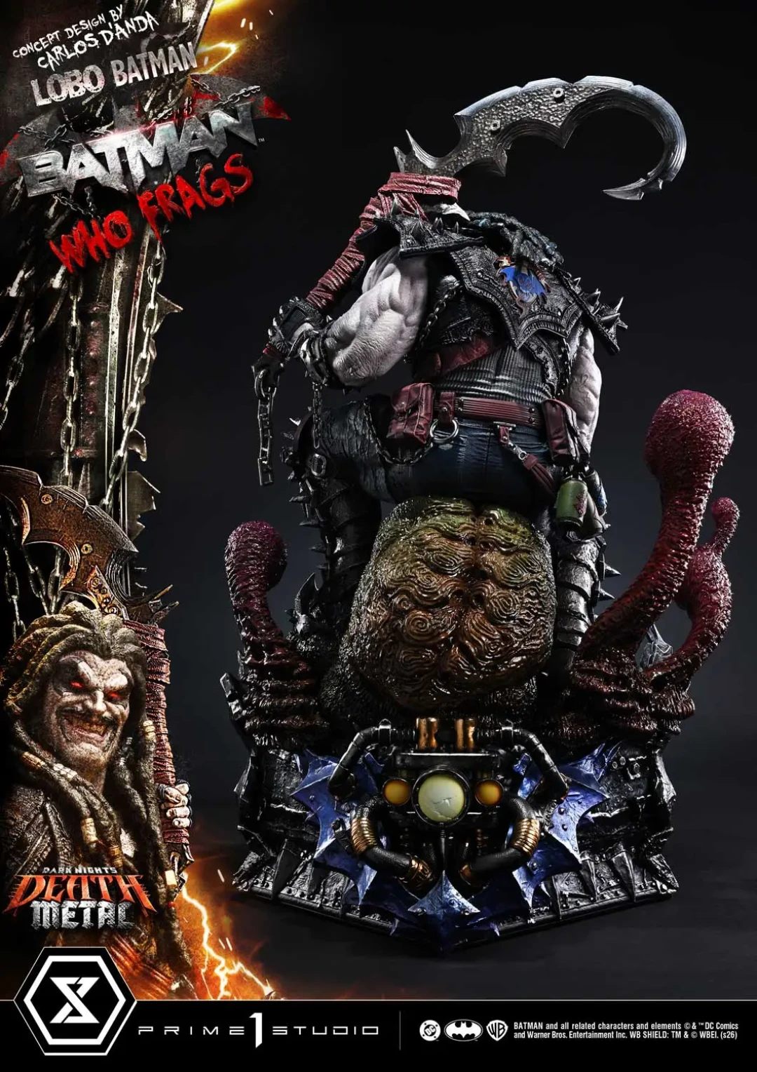 Prime 1 Studio Museum Masterline《暗夜：死亡金属》暴狼蝙蝠侠
