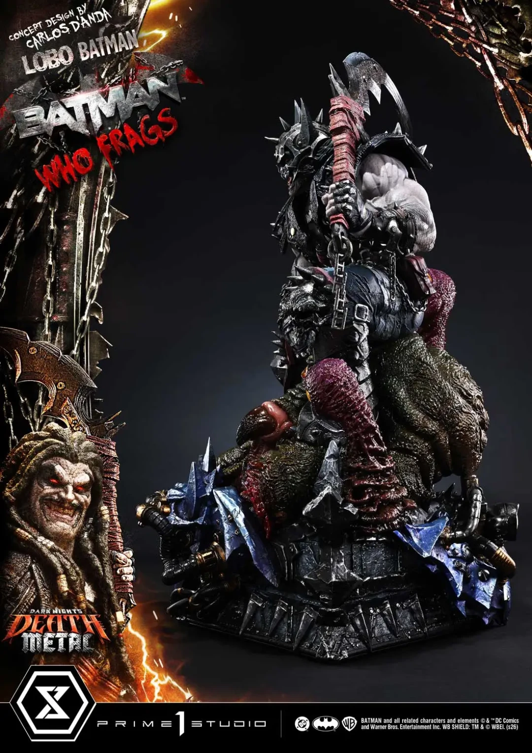 Prime 1 Studio Museum Masterline《暗夜：死亡金属》暴狼蝙蝠侠