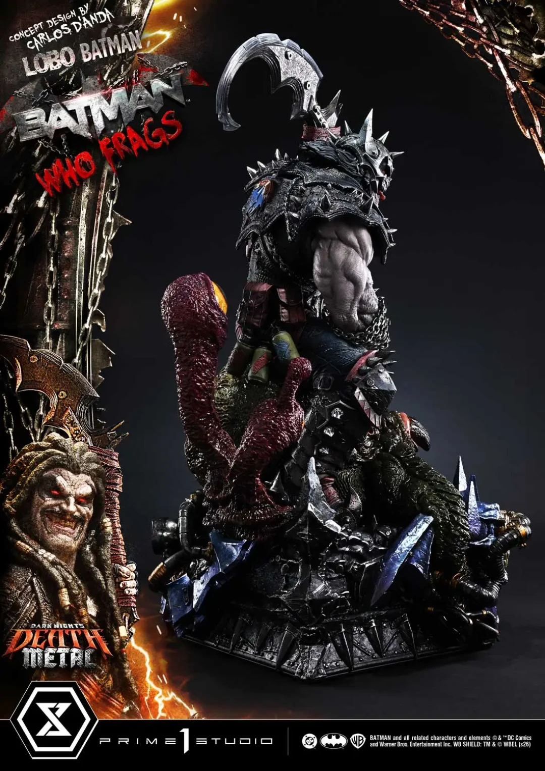 Prime 1 Studio Museum Masterline《暗夜：死亡金属》暴狼蝙蝠侠