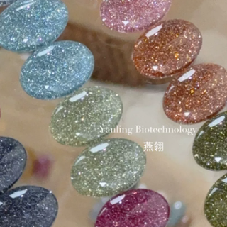 闪光灯杀手✨燕翎双重爆闪星河碎钻胶美到失语