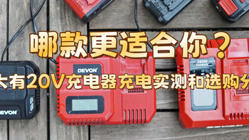 从60瓦到280瓦，哪款更适合你？大有20V充电器充电实测和选购分析