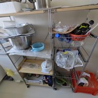 多功能置物架可移动推架厨房收纳菜篮子