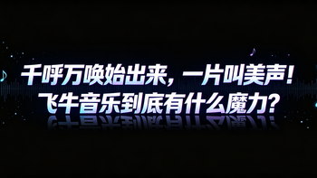 千呼万唤始出来，一片叫美声！飞牛音乐到底有什么魔力？