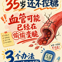 35岁血糖不控,血管真的会变脆