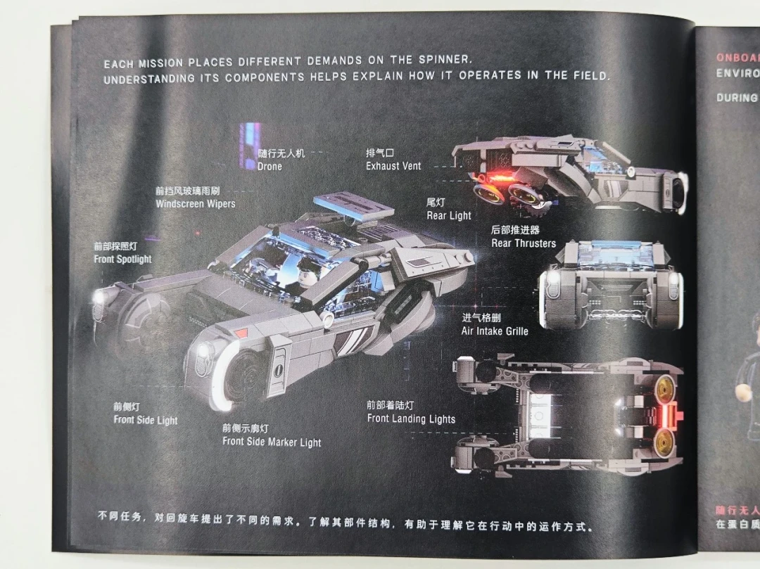 重磅联名首发|Lumibricks《银翼杀手 2049》K 回旋车抢先深度开箱