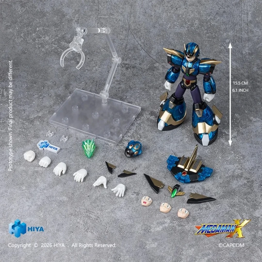 海雅玩具 EXQUISITE BASIC《洛克人 X》究极装甲艾克斯