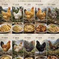 中国十大名鸡图鉴🍲吃货收藏！谁才是鸡中天花板